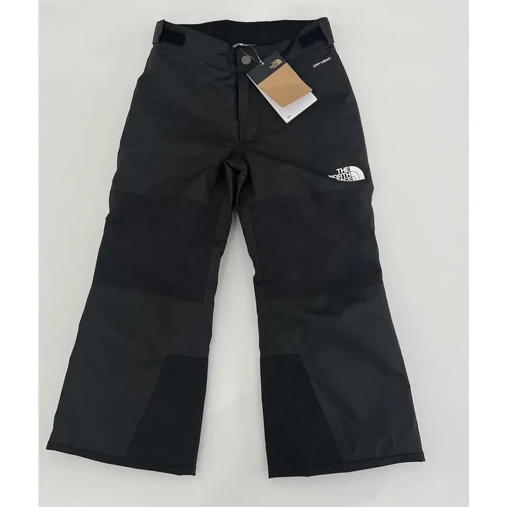 $125 The North Face Kids Girls Freedom Snow Ski Pants Black Size XS (6)